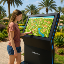 medo 49 Indoor Interactive Way-Finding Touch Screen Display Kiosk