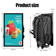 MEYA - SE 22 High Brightness Digital Touch Screen LCD Backpack