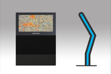 medo 43 Indoor Interactive Way-Finding Touch Screen Display Kiosk