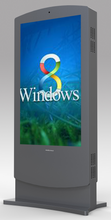 MECO 43” Single-Sided Outdoor Interactive Digital Signage Kiosk