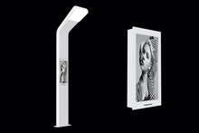 MELa-se 13 Solar-Powered LED Street Light with Integrated E Ink® ePaper Display