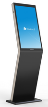 MELe 49” Interactive Indoor Kiosk – Tilted Design for Enhanced Engagement