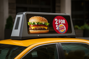 MEAD 2-S LED Taxi Rooftop Digital Signage Display