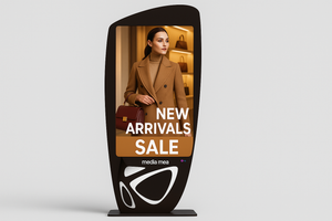 MEDi 55” Interactive 4K Digital Signage Kiosk | Windows & Android OS | Luxury Advertising Display for High-End Retail & Businesses