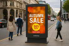 MECO 75" Outdoor Interactive Digital Signage Display Totem