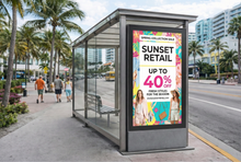 ME-Transit 75” – Dual Sided Outdoor 4K LCD Bus Stop Digital Advertising Screen