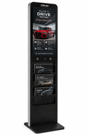 MES-B 22™ Indoor Interactive Digital Signage & Brochure Kiosk – Android 14, PCAP Touchscreen & HD Camera