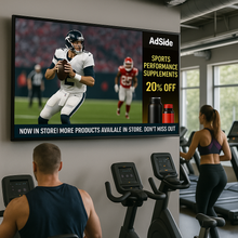 InView AdSide™ by media mea® | Smart Screen Advertising & Promotion Panel