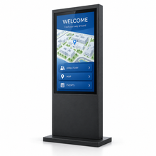 MEO 49″ Outdoor Touchscreen Kiosk | Digital Signage & Interactive Wayfinding