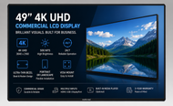 MEiD 49" Indoor Digital LCD Wall Mounted Display