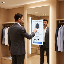 MERo 32" Interactive Mirror Display For Fitting Rooms – Includes Free Full-Body Mirror Extension