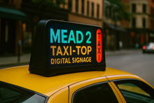 MEAD 2 LED Taxi Rooftop Digital Signage Display