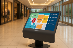 MEDA 55" Indoor Way-Finding Digital Signage Display Kiosk