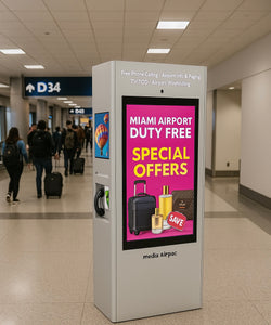 MEAi-43: Smart Airport Digital Signage & Passenger Assistance Solution