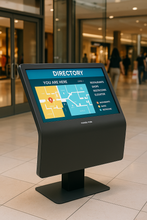 MEDA 55" Indoor Way-Finding Digital Signage Display Kiosk