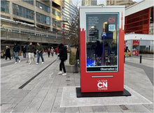 MEO 86" Outdoor Interactive Digital Signage Display Kiosk