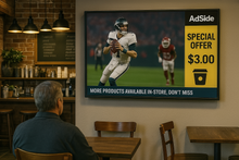 InView AdSide™ by media mea® | Smart Screen Advertising & Promotion Panel
