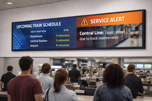 ME Stretched 88” Pro Ultra-Wide 4K LCD Digital Signage Display