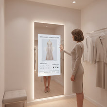 MERo 32" Interactive Mirror Display For Fitting Rooms – Includes Free Full-Body Mirror Extension