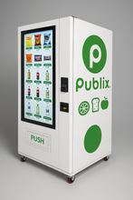 MEVend™ 55 – 55” Smart Interactive Vending Machine with Digital Touchscreen, Refrigeration, and Custom Branding