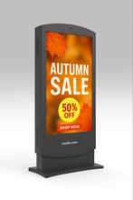 MECO 75" Outdoor Interactive Digital Signage Display Totem