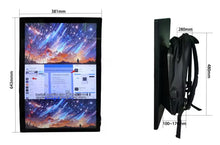 MEYA - SE 27 High Brightness Digital Touch Screen LCD Backpack