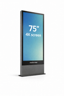 MES 75" Indoor Interactive Digital Signage Display Totem