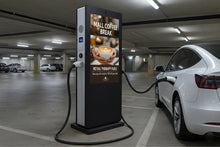 MEPO™ 55” Dual-Sided Outdoor 4K EV-Charging Digital Kiosk (3000 nits)