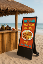MEME 55 – 55” Outdoor Portable Digital Billboard | IP65 Android A-Board