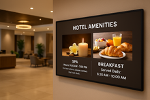 MEiD 75” Indoor Wall-Hanging 4K UHD LCD Commercial Display