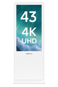 MES 43" Indoor Interactive Digital Signage Display Totem