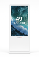 MES 49" Indoor Interactive Digital Signage Display Totem