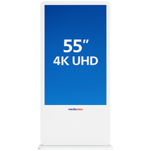 MES 55" Indoor Interactive Digital Signage Display Totem