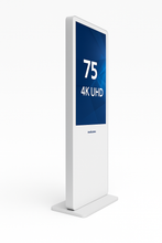 MES 75" Indoor Interactive Digital Signage Display Totem
