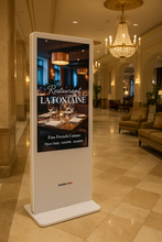 MES 55" Indoor Interactive Digital Signage Display Totem