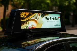 MEAD -L 43" LCD Taxi Rooftop Digital Signage Display