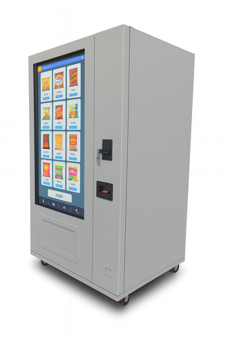 MEVend™ 55 – 55” Smart Interactive Vending Machine with Digital Touchscreen, Refrigeration, and Custom Branding