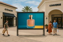 MEV-o 55” Outdoor LCD 3 x 3 Video Wall | 3500 Nits Ultra-Bright, Anti-Glare, Narrow Bezel Digital Signage for Outdoor Advertising, Malls & Transportation Hubs