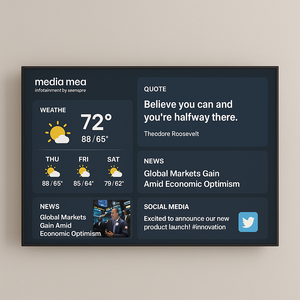 Infotainment Seenspire Channel for DOOh