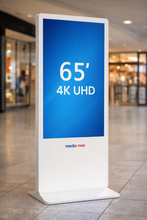 MES 65” Premium Interactive 4K Digital Signage Totem | Intel® Windows PC | 10-Point PCAP Touch | 700-Nit Commercial Display | Camera Ready