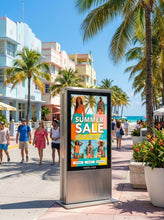 MEO 86" Outdoor Interactive Digital Signage Display Kiosk