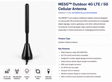 ME5G™ Outdoor 4G LTE / 5G Cellular Antenna with SMA Connector & 3m Cable