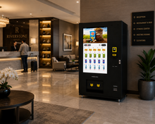 MEVend™ 49 – 49” Smart Interactive Vending Machine with Digital Touchscreen , Refrigeration, and Custom Branding