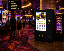 MEVend™ 49 – 49” Smart Interactive Vending Machine with Digital Touchscreen , Refrigeration, and Custom Branding