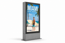 MEO 75” Single Sided Outdoor Interactive Digital Signage Display Kiosk