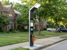 MELa - EV 3215 Smart Street Light with Integrated EV Charging & Digital Advertising Display