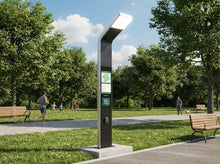 MELa - EV 3215 Smart Street Light with Integrated EV Charging & Digital Advertising Display