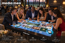 MEWLA 75” 4K Interactive Touchscreen Digital Table with PCAP Touch & Embedded PC