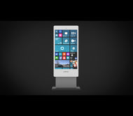 MEZ 49" Indoor Digital Signage Display Totem.