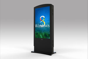 MECO 65" Outdoor Interactive Digital Signage Display Totem